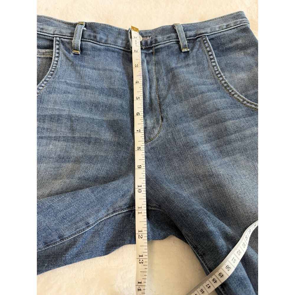 Nili Lotan Jeans Women's 25 Emerson Barrel Leg Ankle Denim Classic Wash - Picture 8 of 10